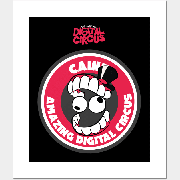 CAINE CIRCLE EMBLEM: THE AMAZING DIGITAL CIRCUS Wall Art by FunGangStore